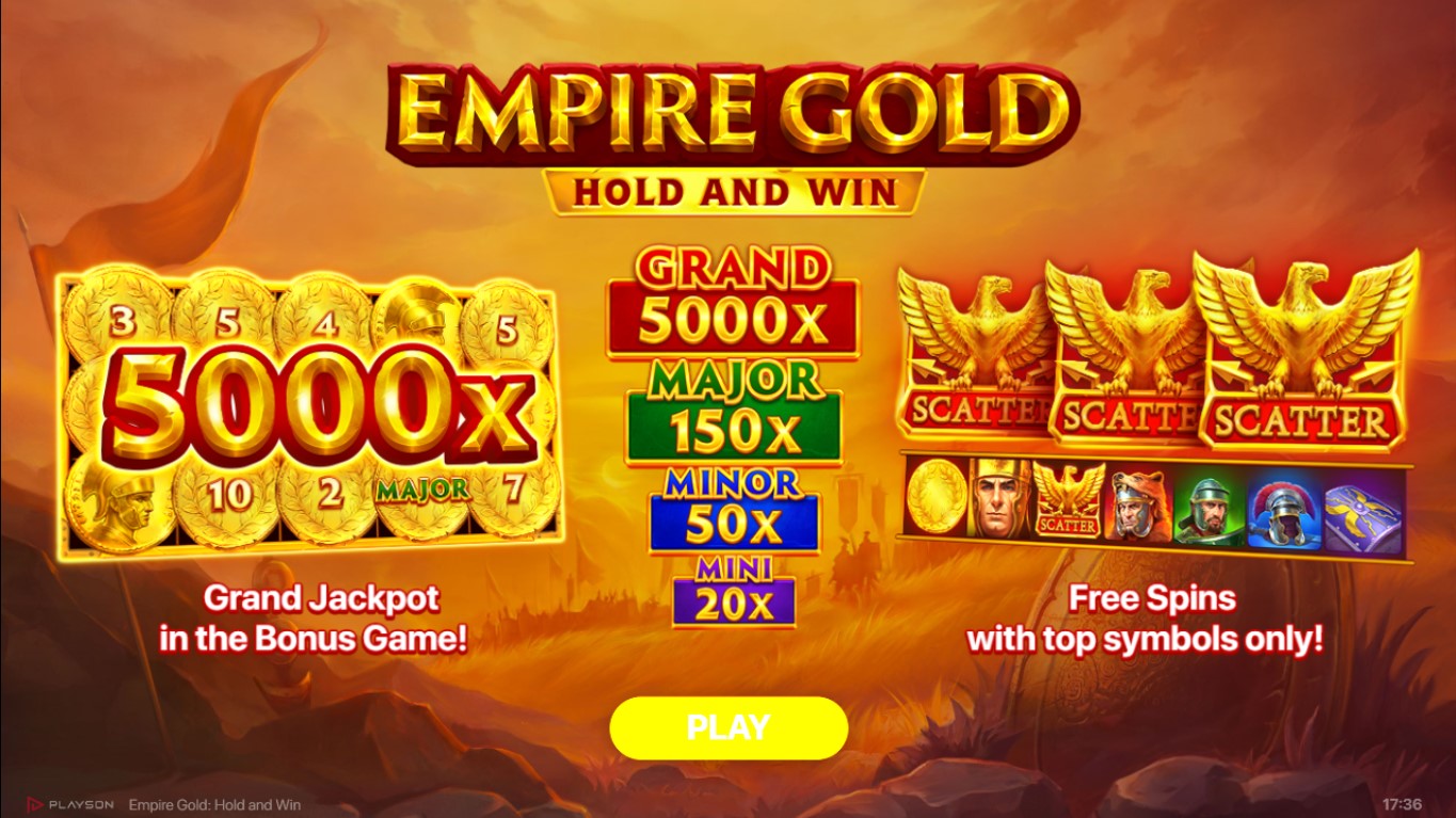 Empire Gold: Mantener y ganar