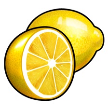 El símbolo Limón en 20 Burning Hot Clover Chance