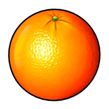 El símbolo Naranja en 20 Burning Hot Clover Chance