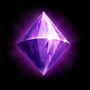El símbolo Gema (púrpura) en Cash Tank