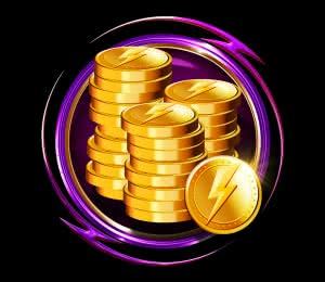 El símbolo Monedas en Gold Blitz Extreme
