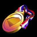 El símbolo Medalla en Goal Strike Rising Rewards