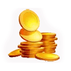 El símbolo Monedas en Hyper Gold All-In