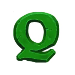 El símbolo Q en Mining Pots of Gold
