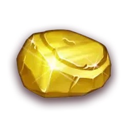 El símbolo Mineral de oro en Billy Bob Boom