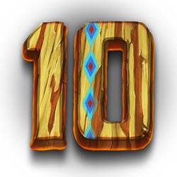 El símbolo 10 en Book of Buffalo