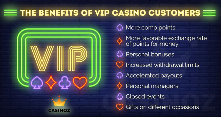 premios para clientes vip en el casino