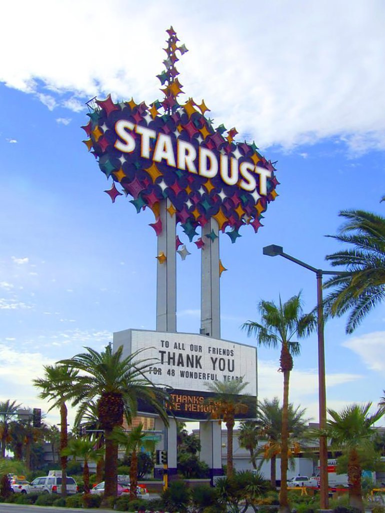 Cartel del Casino Stardust