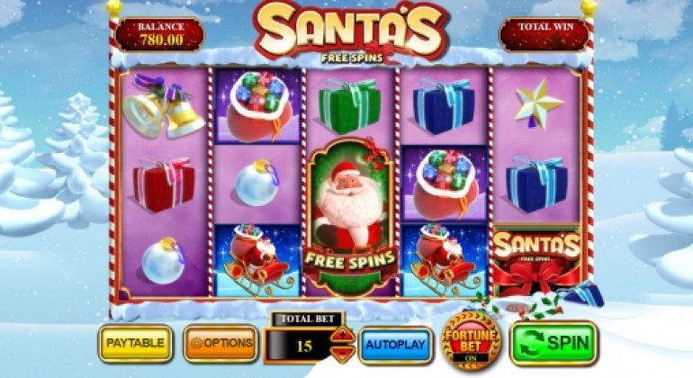 Tragaperras de vídeo Santa's Free Spins