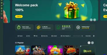 100% Welcome Bonus of up to 250 Euros at Spark Casino.: Promociones