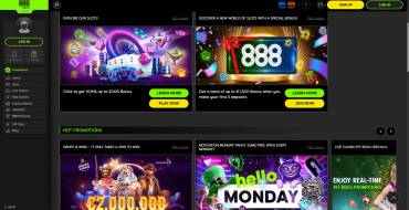 888 casino: Promociones