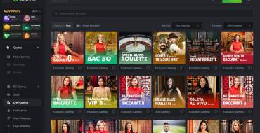 BC.Game Casino: Distribuidores en directo