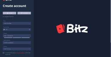 Bitz Casino: Inscripción