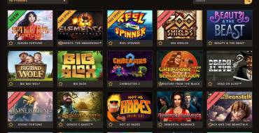 PlayFortuna casino: Juegos