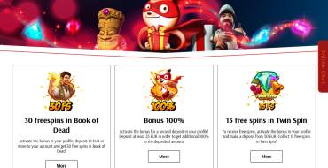 SuperCat Casino: Promociones