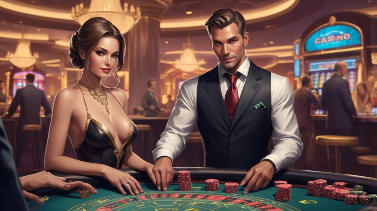 Croupiers de casino