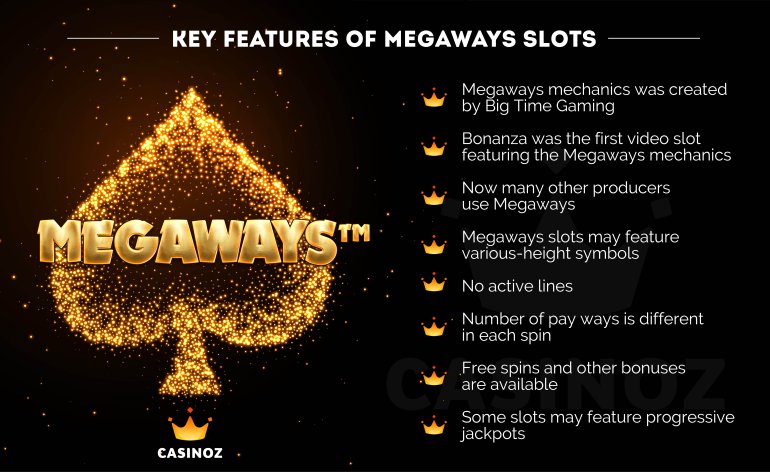 cómo funciona megaways slots de big time gaming