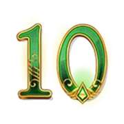 El símbolo 10 en Book of Oz: Lock ‘N Spin