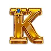 El símbolo K en Anubis Rising Jackpot King