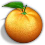 El símbolo Naranja en 40 Mega Clover Clover Chance