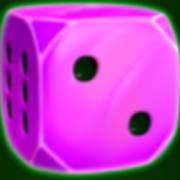 40 Bulky Dice: Cubo morado