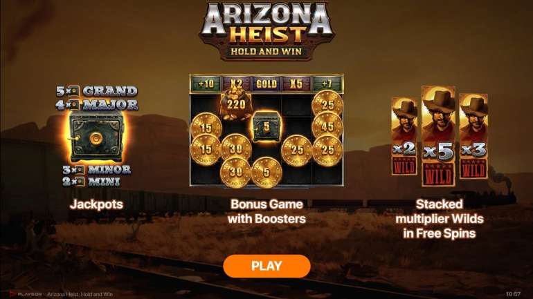 Atraco en Arizona: Hold and Win