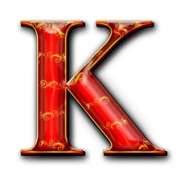 El símbolo K en Royal Secrets Clover Chance