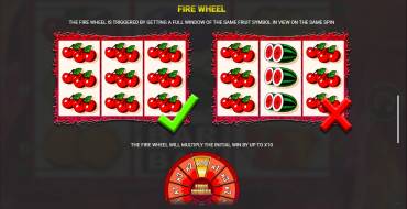 7s Deluxe Fire Wheel Jackpot King: Juegos de bonificación