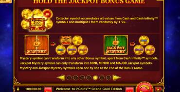 9 Coins Grand Gold Edition: Juegos de bonificación