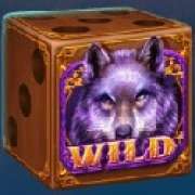 El símbolo Salvaje en Wolf Hunt — Dice