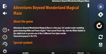 Adventures Beyond Wonderland Magical Maze: Reglas