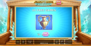 Almighty Reels: Realm of Poseidon: Giros gratis