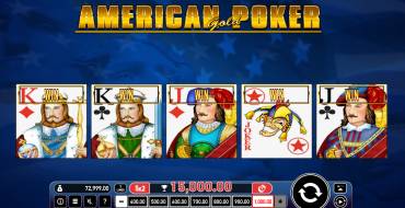 American Poker Gold: Ganancias