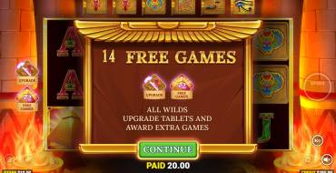 Anubis Rising Jackpot King: Giros gratis