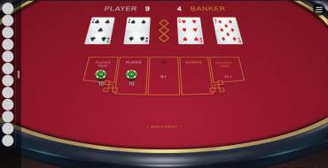 Baccarat: Reglas