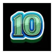 El símbolo 10 en Mr. Pigg E. Bank