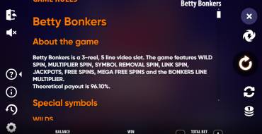 Betty Bonkers: Reglas