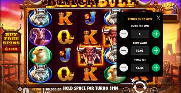 Black Bull: Apuesta