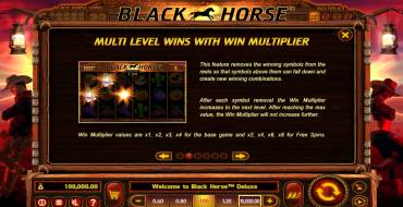 Black Horse Deluxe: Características únicas