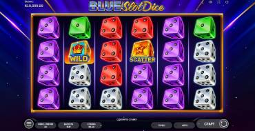 Blue Slot Dice: Máquina tragaperras