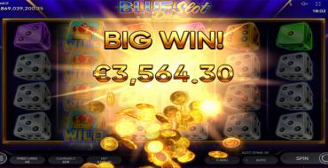 Blue Slot Dice: Ganancias