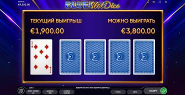 Blue Slot Dice: Juego de riesgo