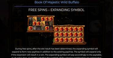 Book of Majestic Wild Buffalo: Juegos de bonificación