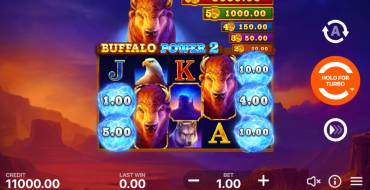 Buffalo Power 2: Hold and Win: Máquina tragaperras