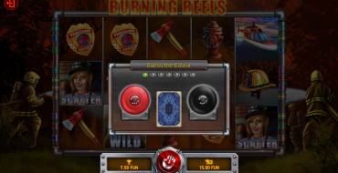 Burning Reels: Juego de riesgo