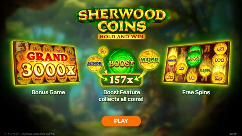 Monedas de Sherwood: Hold and Win