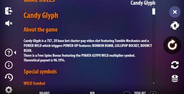 Candy Glyph: Reglas