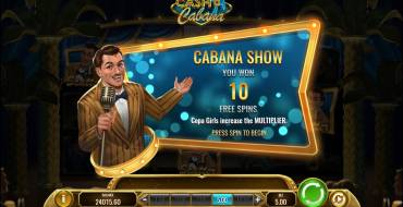 Cash-a-Cabana: Giros gratis