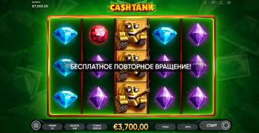 Cash Tank: Tiradas gratuitas y/o re-giros