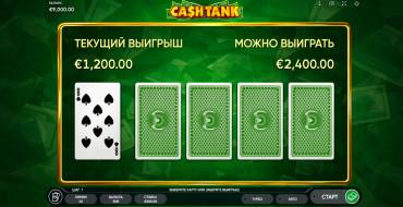 Cash Tank: Juego de riesgo